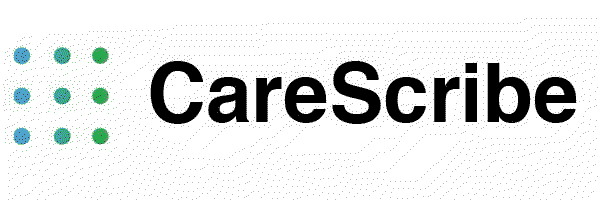 the logo of CareScribe: a previous one-off sponsor